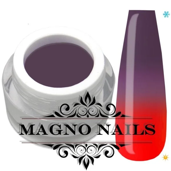 Thermo UV Gel - 336 - Farb Gel American Beauty Shellack - Gellack Aufbewahrung Dose Nageldesign Nägel Nails Nagelstudio